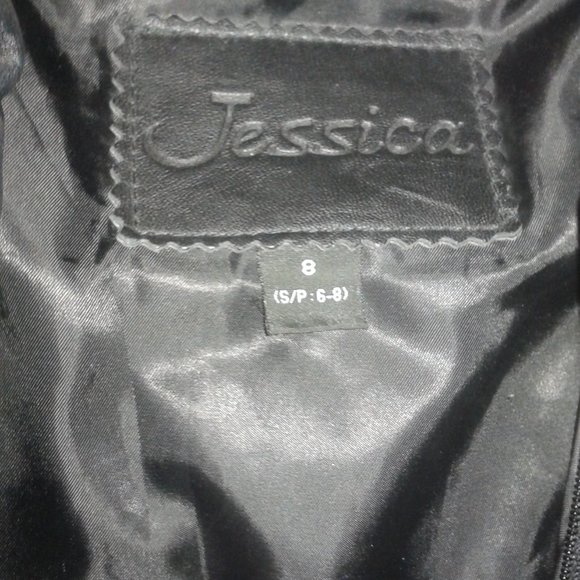 Buttery soft Leather Jacket sz small (6-8) - Picture 6 of 9